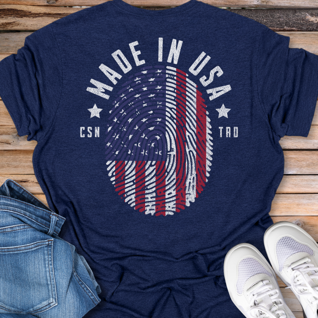Made in USA Flag T-Shirt
