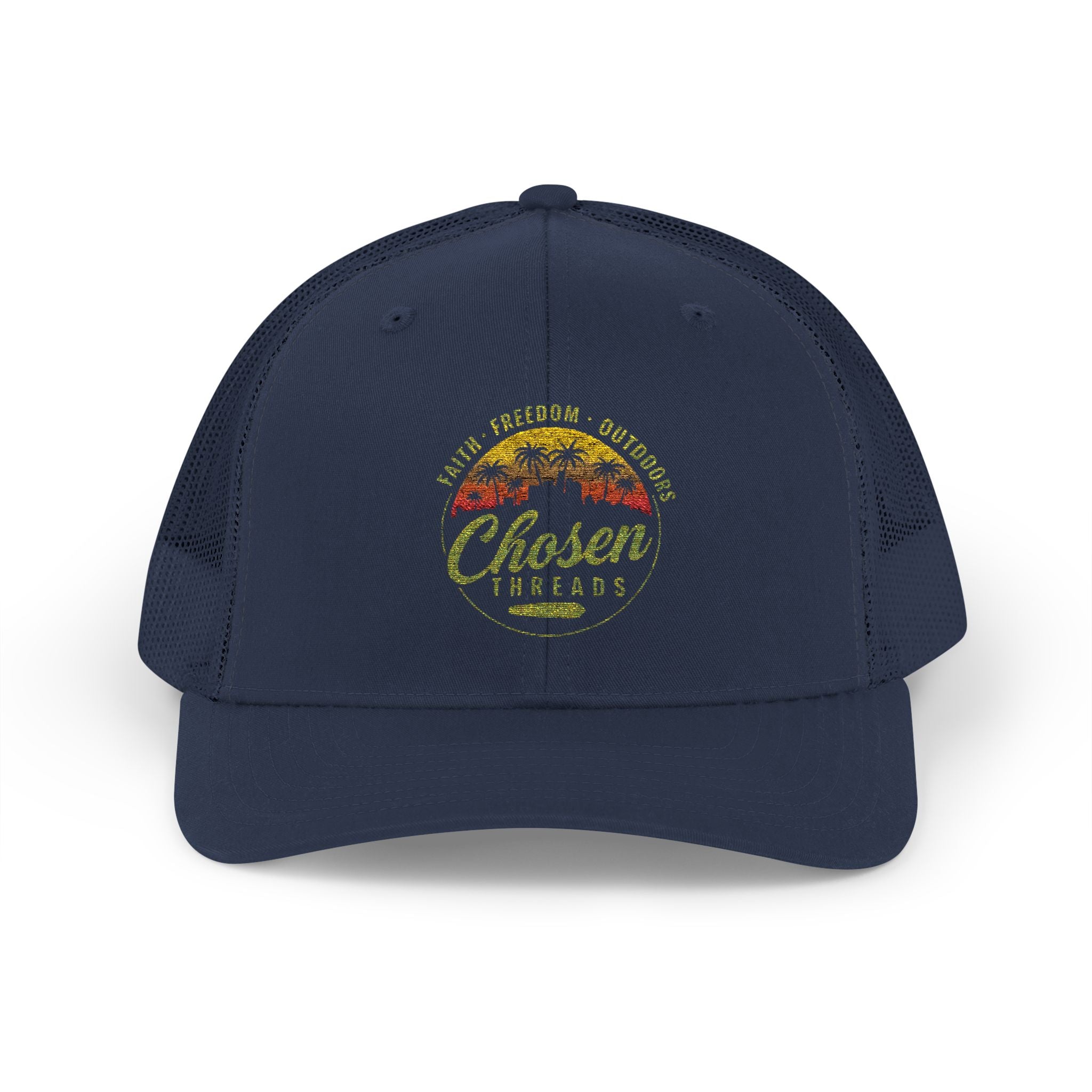 Vintage Sunset Trucker Cap