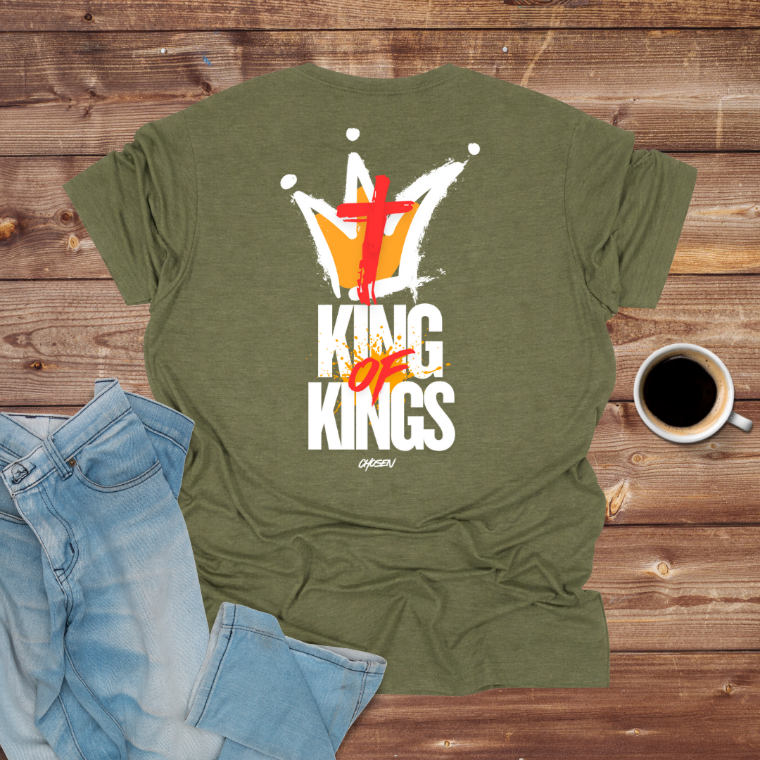 King of Kings Crown Christian T-Shirt