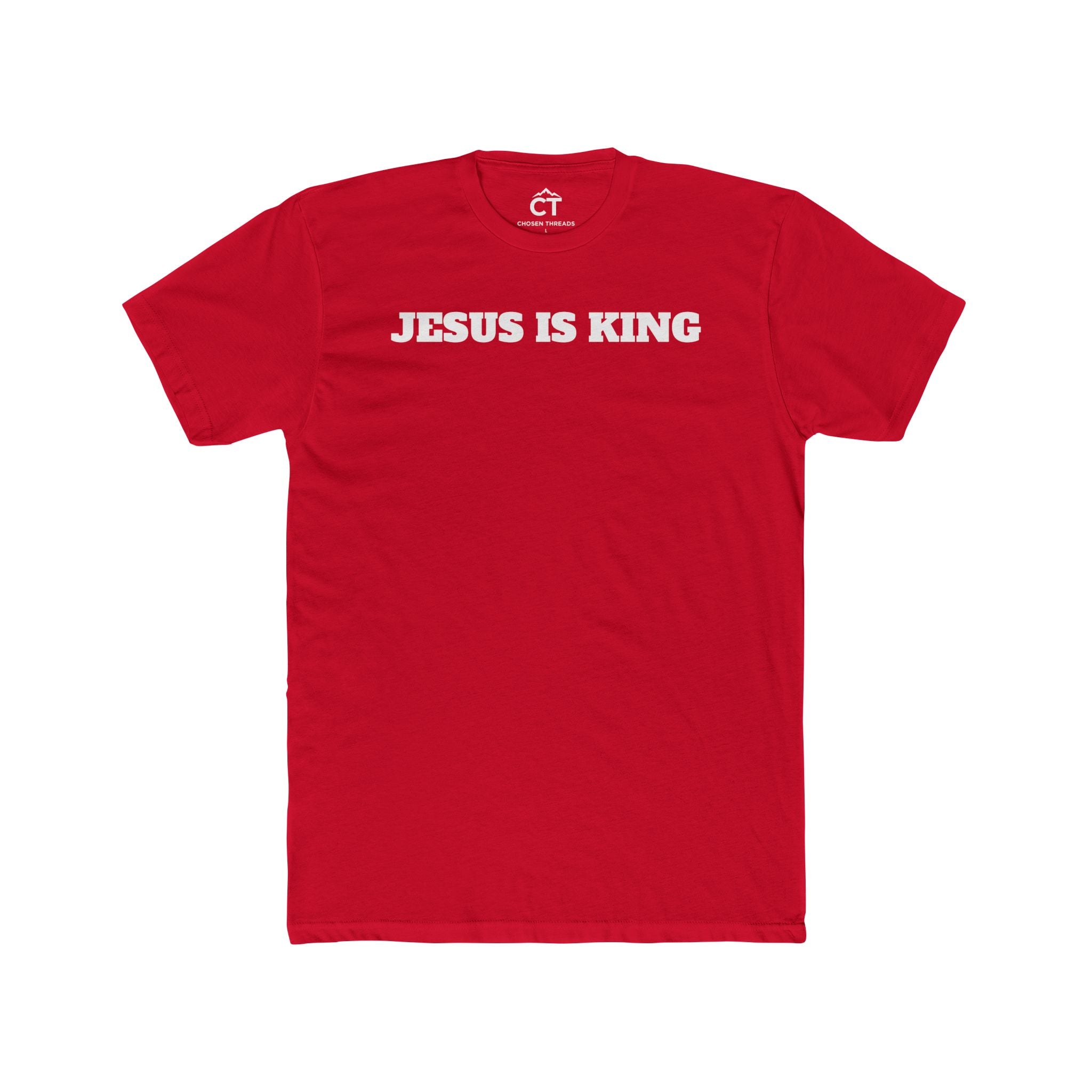 Jesus Is King T-Shirt — Christian Faith Tee