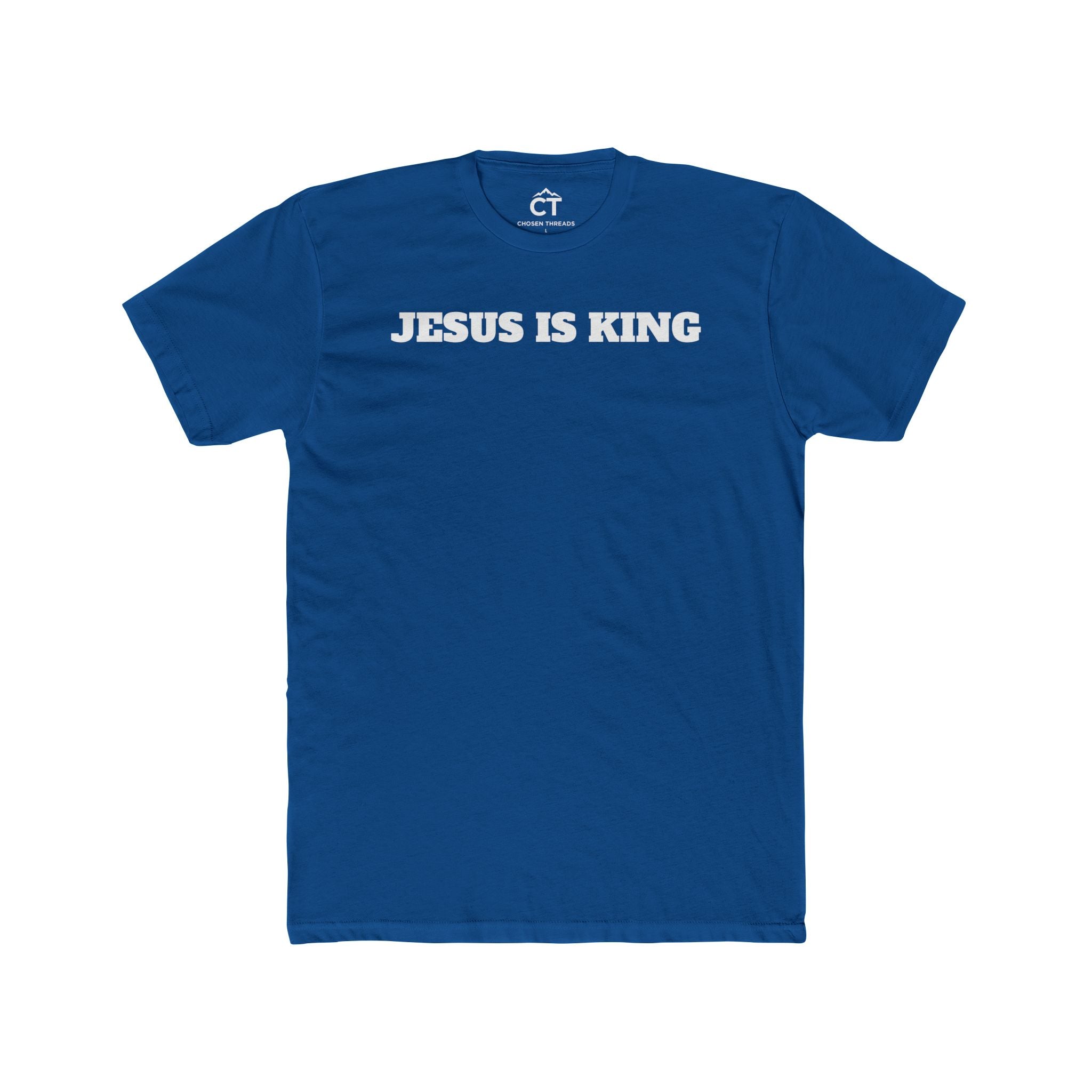 Jesus Is King T-Shirt — Christian Faith Tee