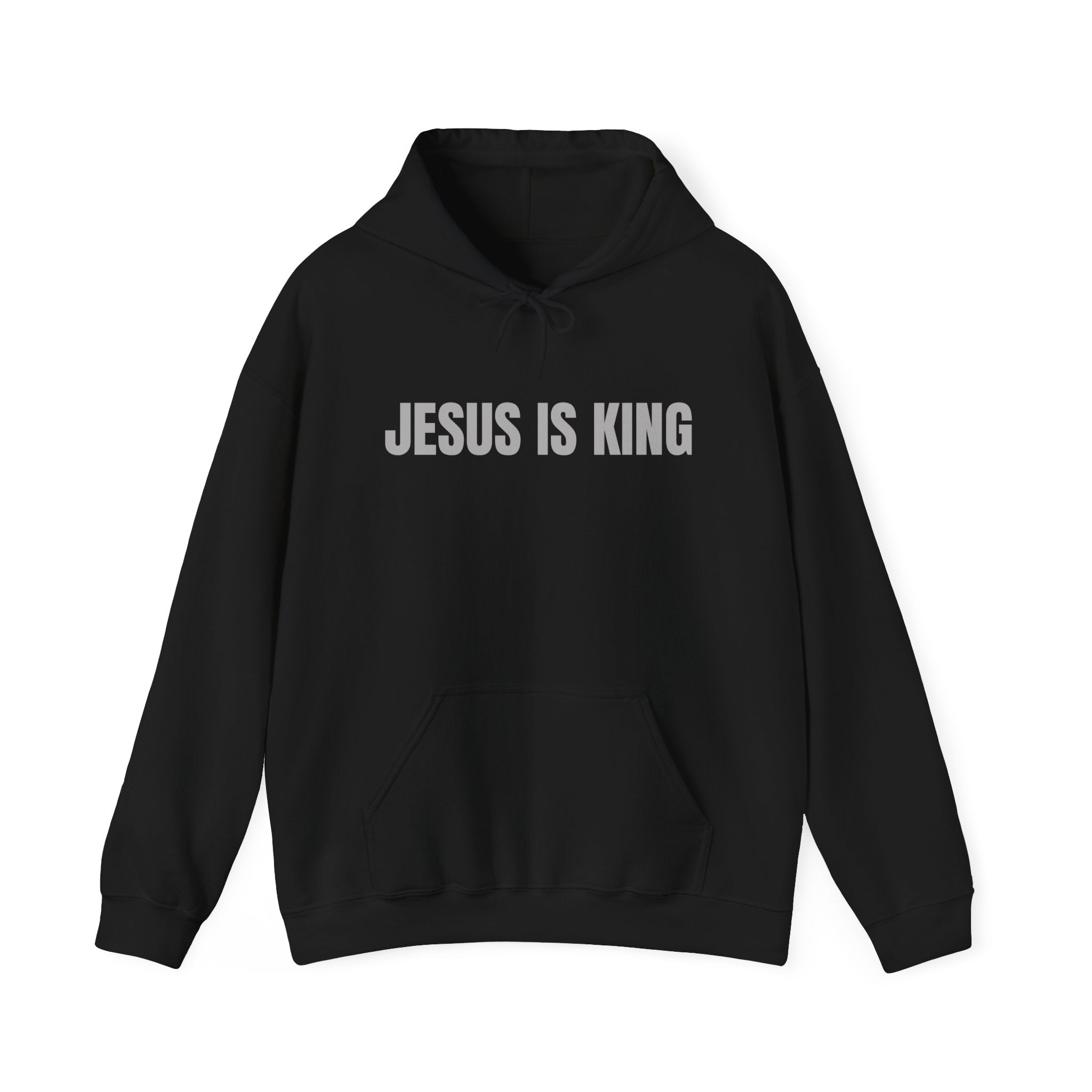 Jesus Is King Hoodie - Christian Faith Pullover