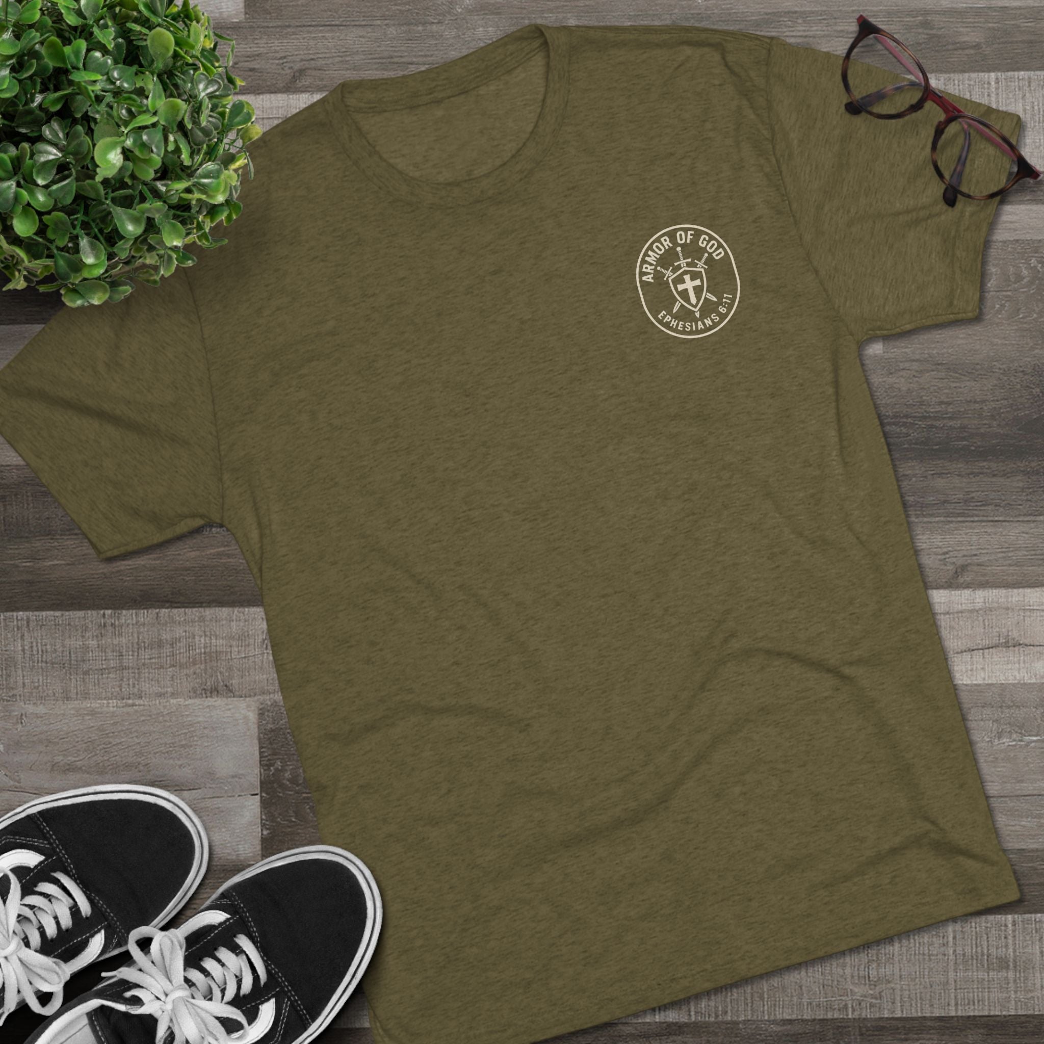 Armor of God Tee — "Put On the Full Armor of God" Christian Faith T-Shirt