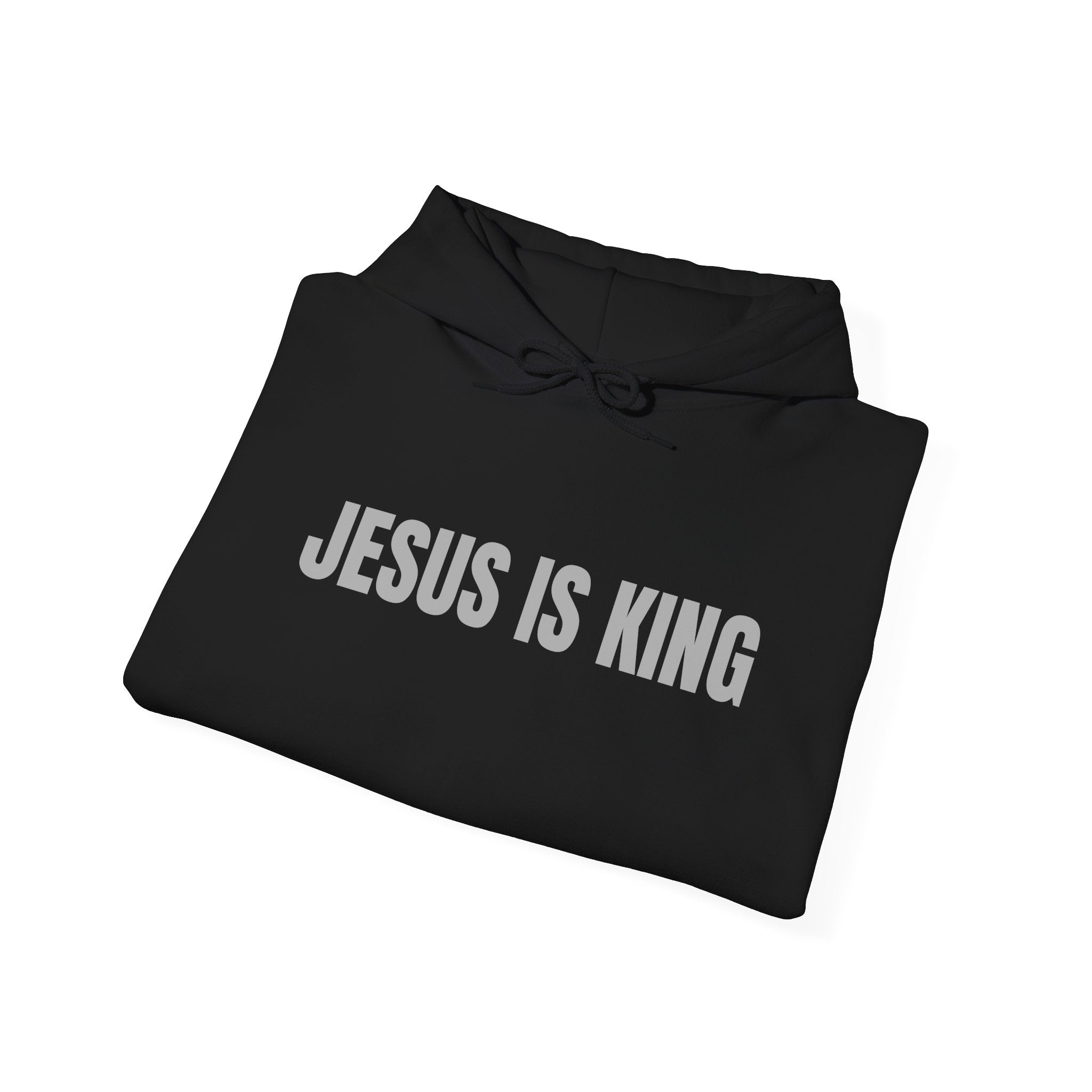 Jesus Is King Hoodie - Christian Faith Pullover