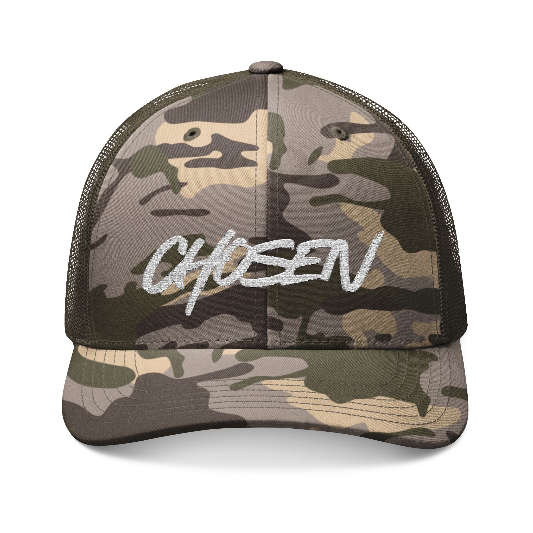 Chosen Camo Trucker Hat