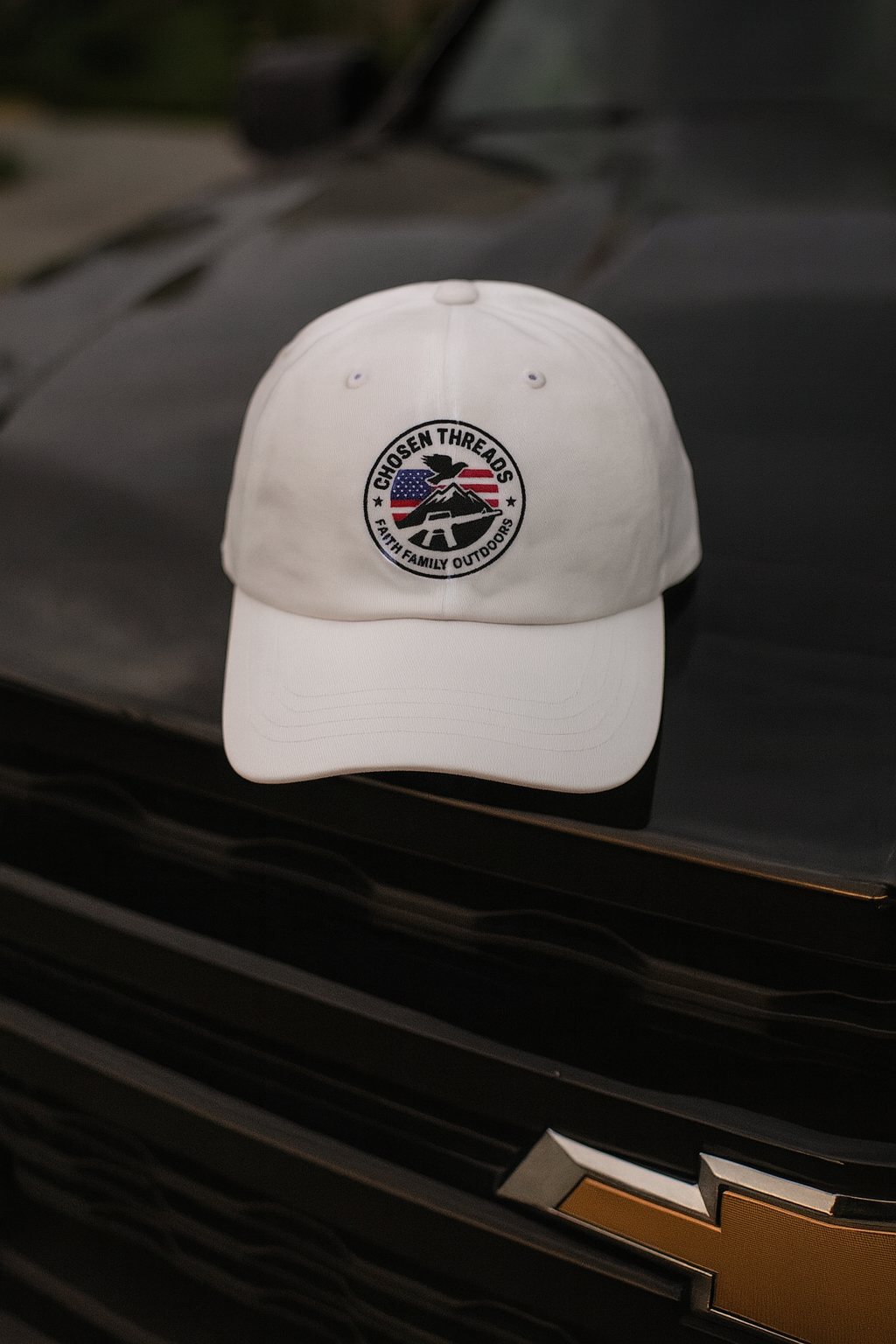 Dad Cap Chosen Threads Patch