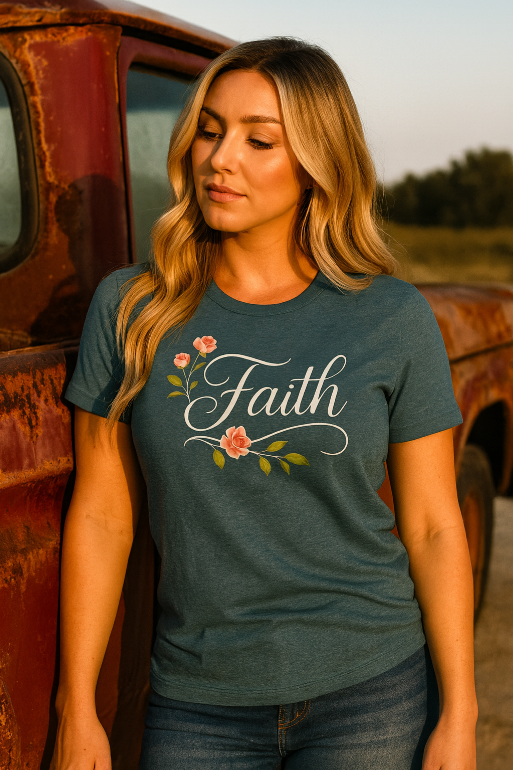Faith Floral T-Shirt