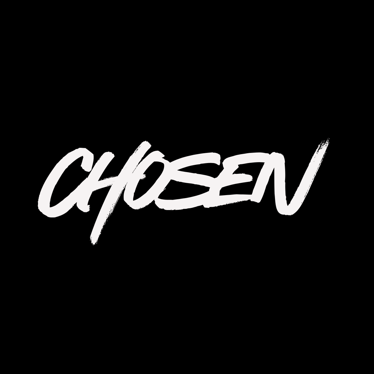 Chosen Sticker White