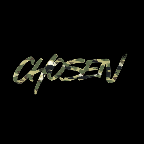 Chosen Camo Sticker