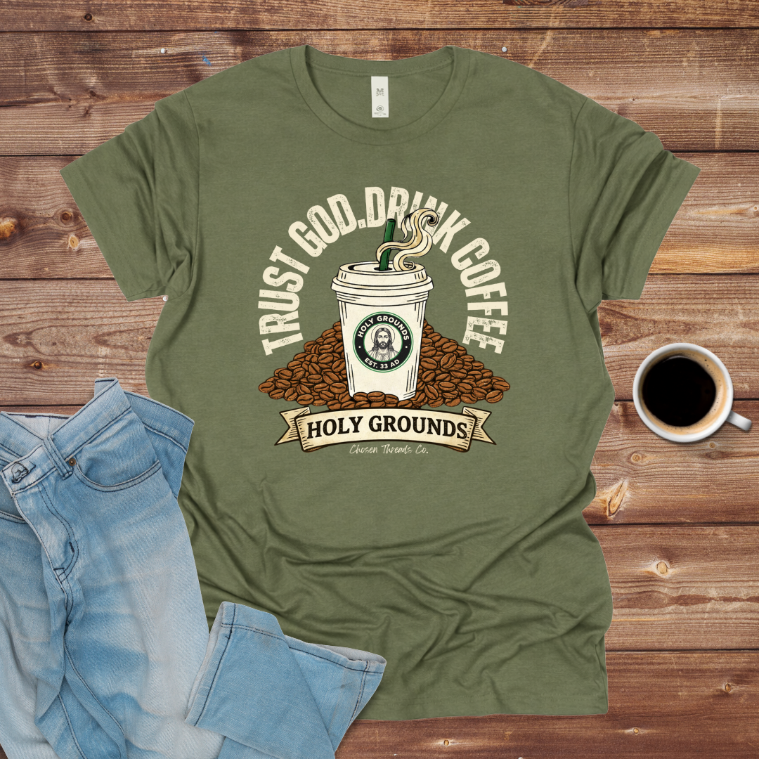 Trust God, Drink Coffee T-Shirt