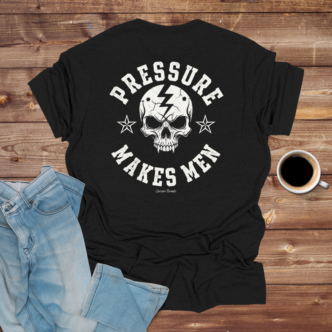 Pressure Makes Men Skull T-Shirt