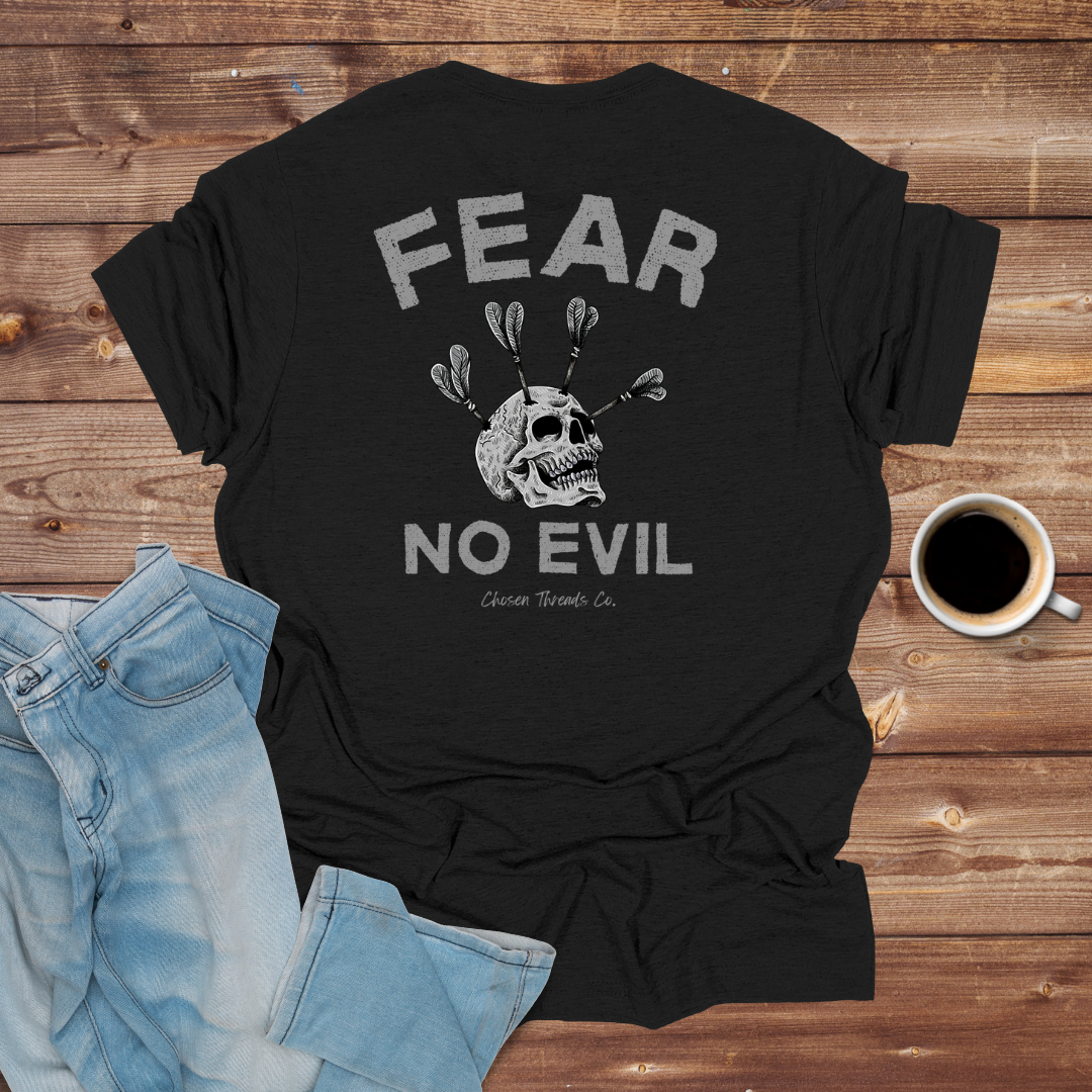 Fear No Evil Skull T-Shirt