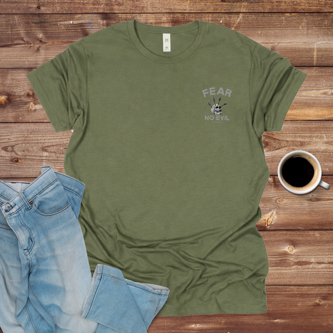 Fear No Evil Skull T-Shirt