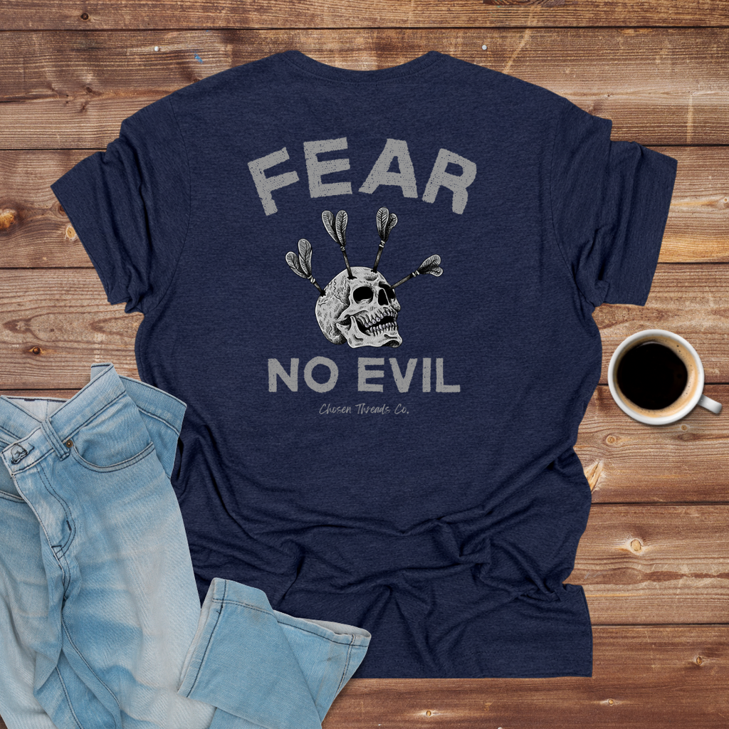 Fear No Evil Skull T-Shirt