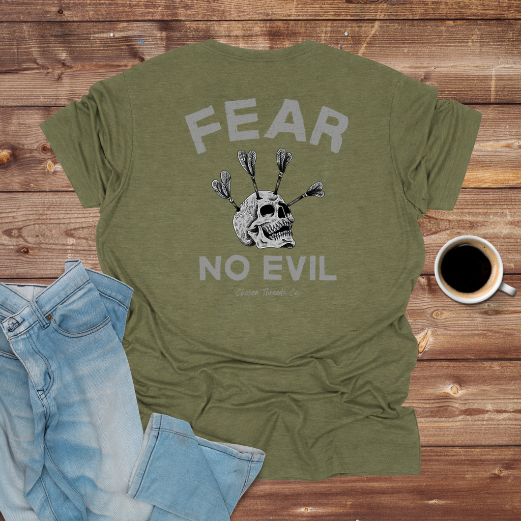 Fear No Evil Skull T-Shirt