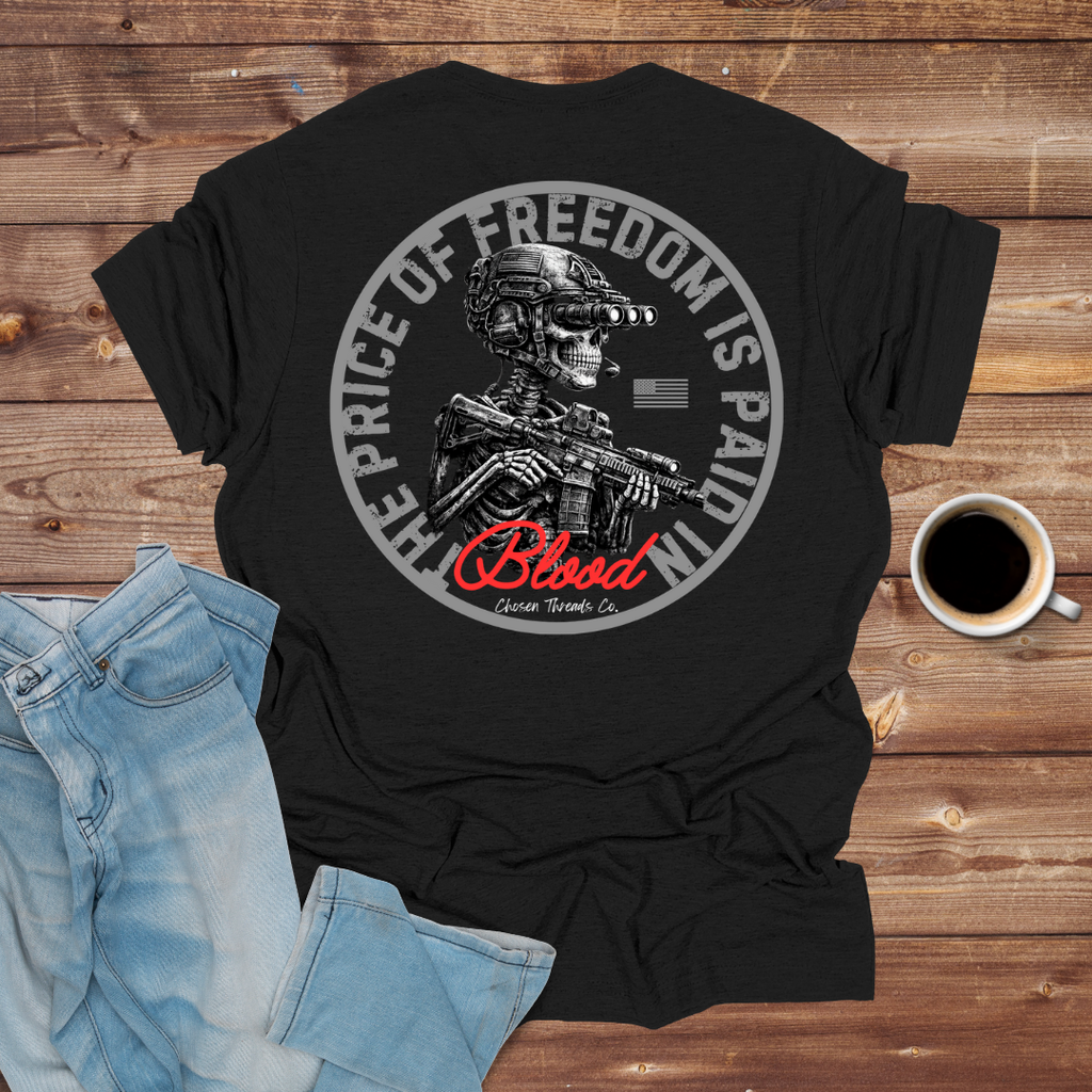 The Price of Freedom Skull T-Shirt