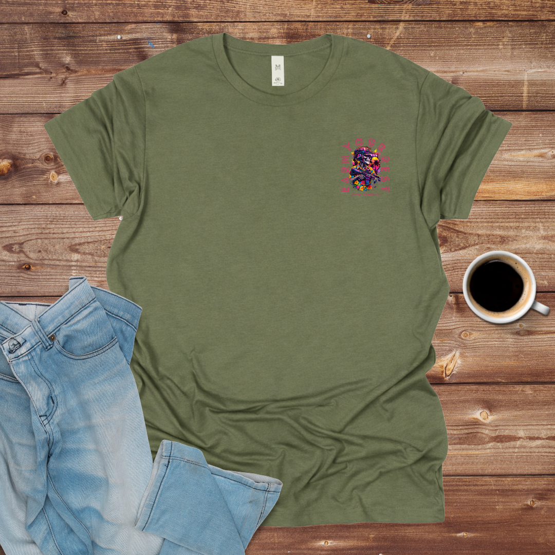 Earn Your Rest' Retro Skull T-Shirt