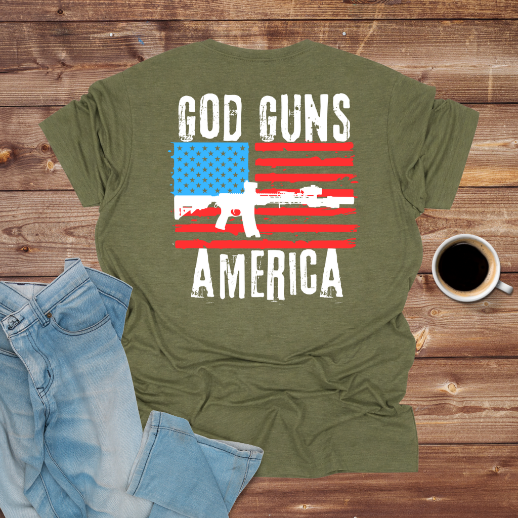 God Guns America T-Shirt