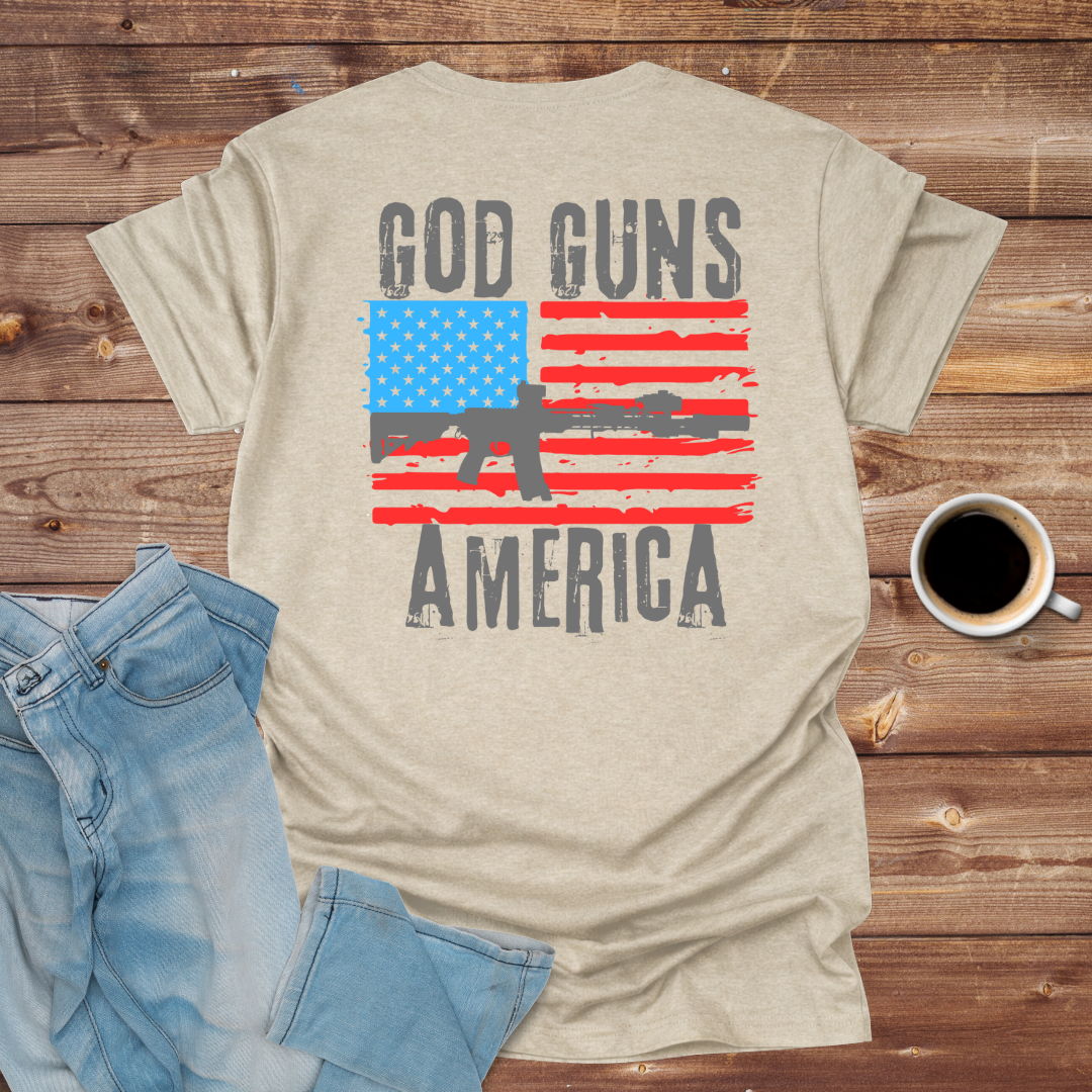 God Guns America T-Shirt