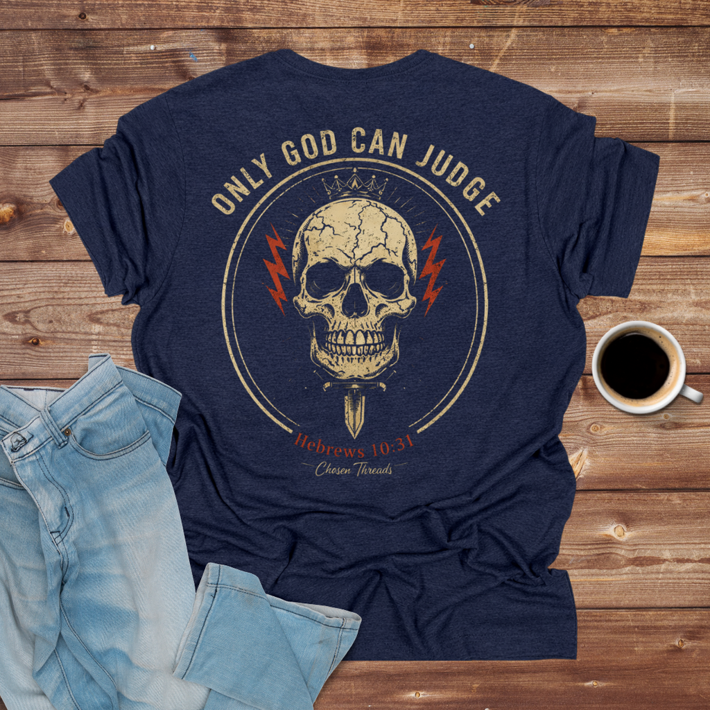 Only God Can Judge Skull T-Shirt