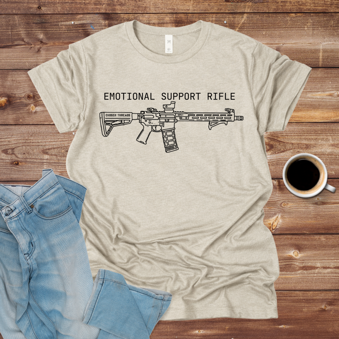 Emotional Support Rifle T-Shirt