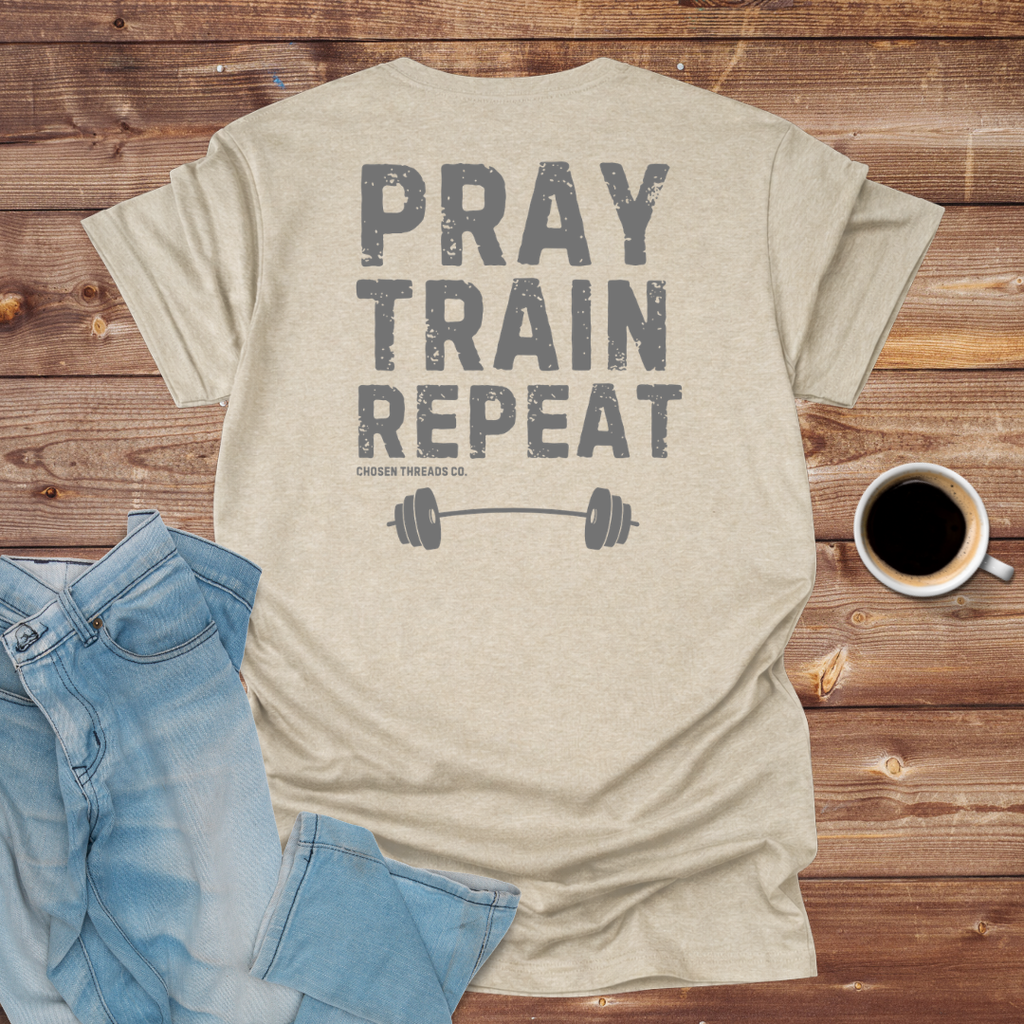 Pray Train Repeat T-Shirt