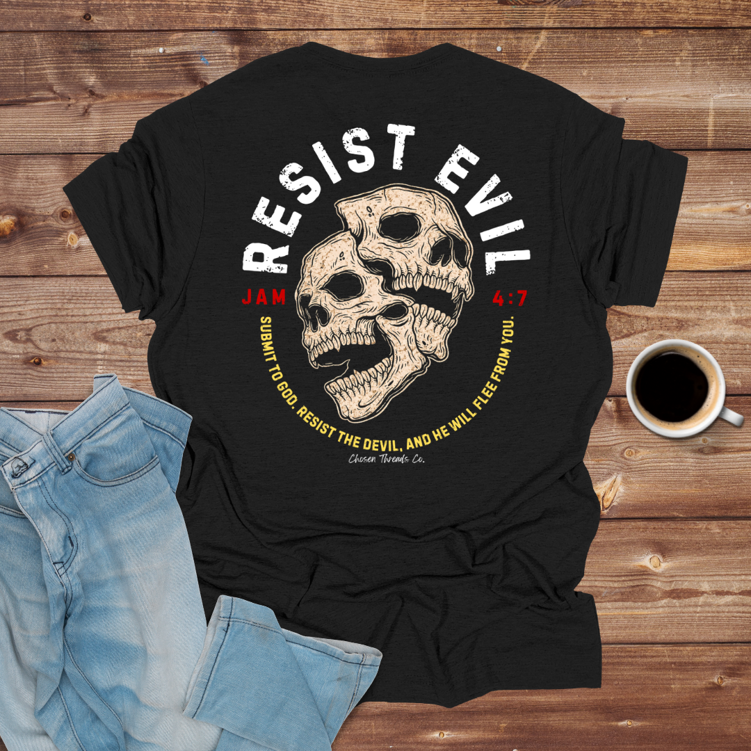 Resist Evil Skull T-Shirt
