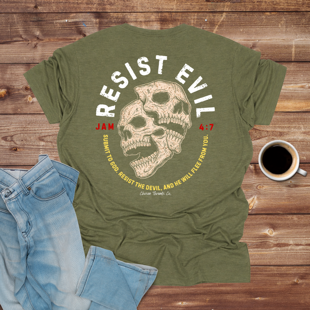 Resist Evil Skull T-Shirt