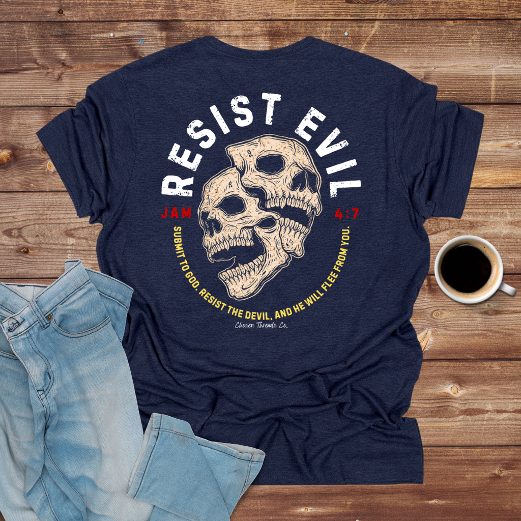 Resist Evil Skull T-Shirt
