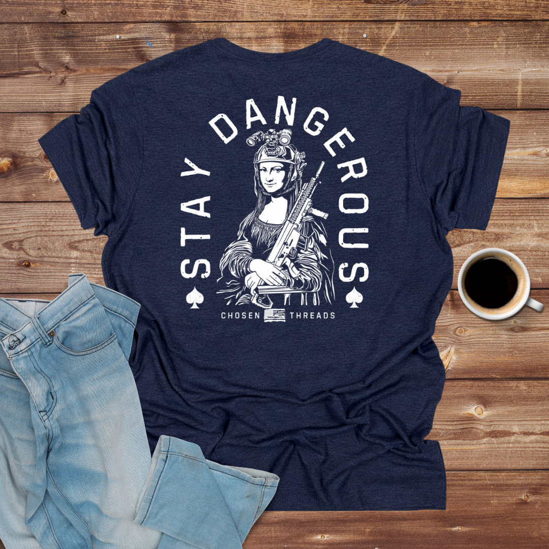 Stay Dangerous Queen Graphic T-Shirt