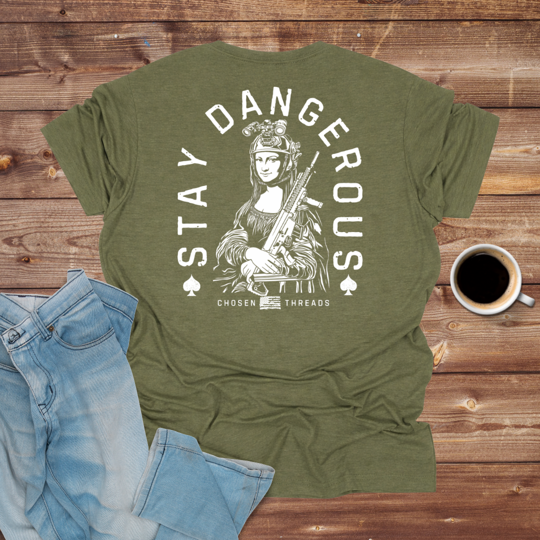 Stay Dangerous Queen Graphic T-Shirt
