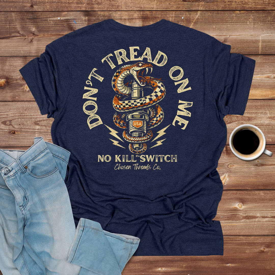 Don't Tread On Me Spark Plug T-Shirt