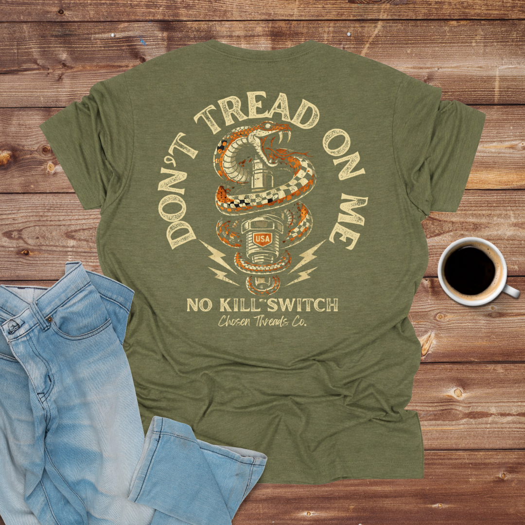 Don't Tread On Me Spark Plug T-Shirt