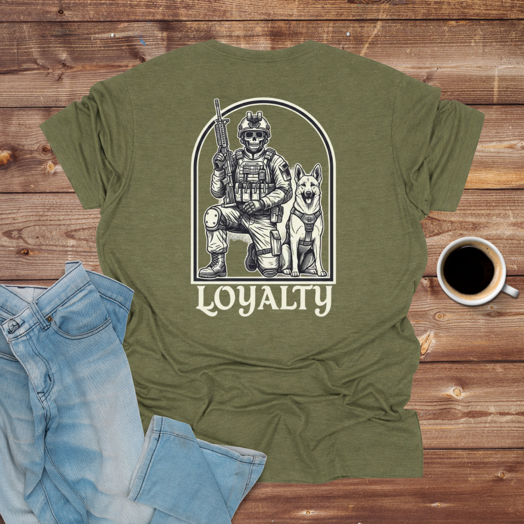 Loyalty Military K9 T-Shirt