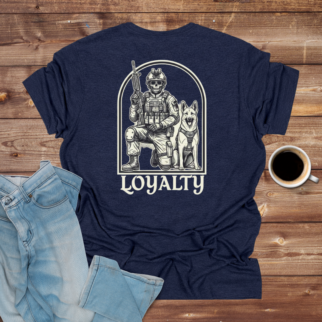Loyalty Military K9 T-Shirt