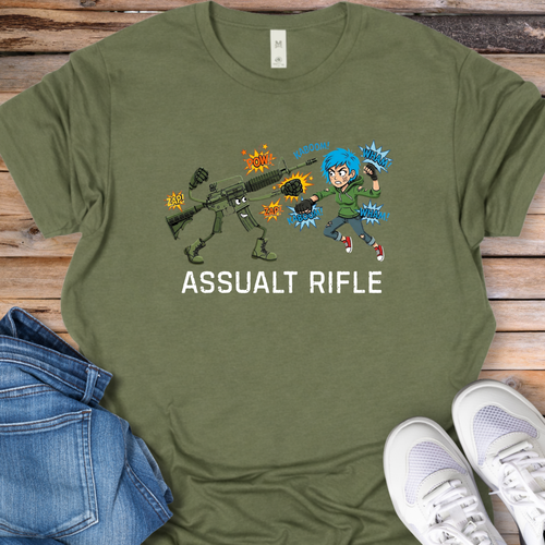 Assault Rifle Graphic T-Shirt
