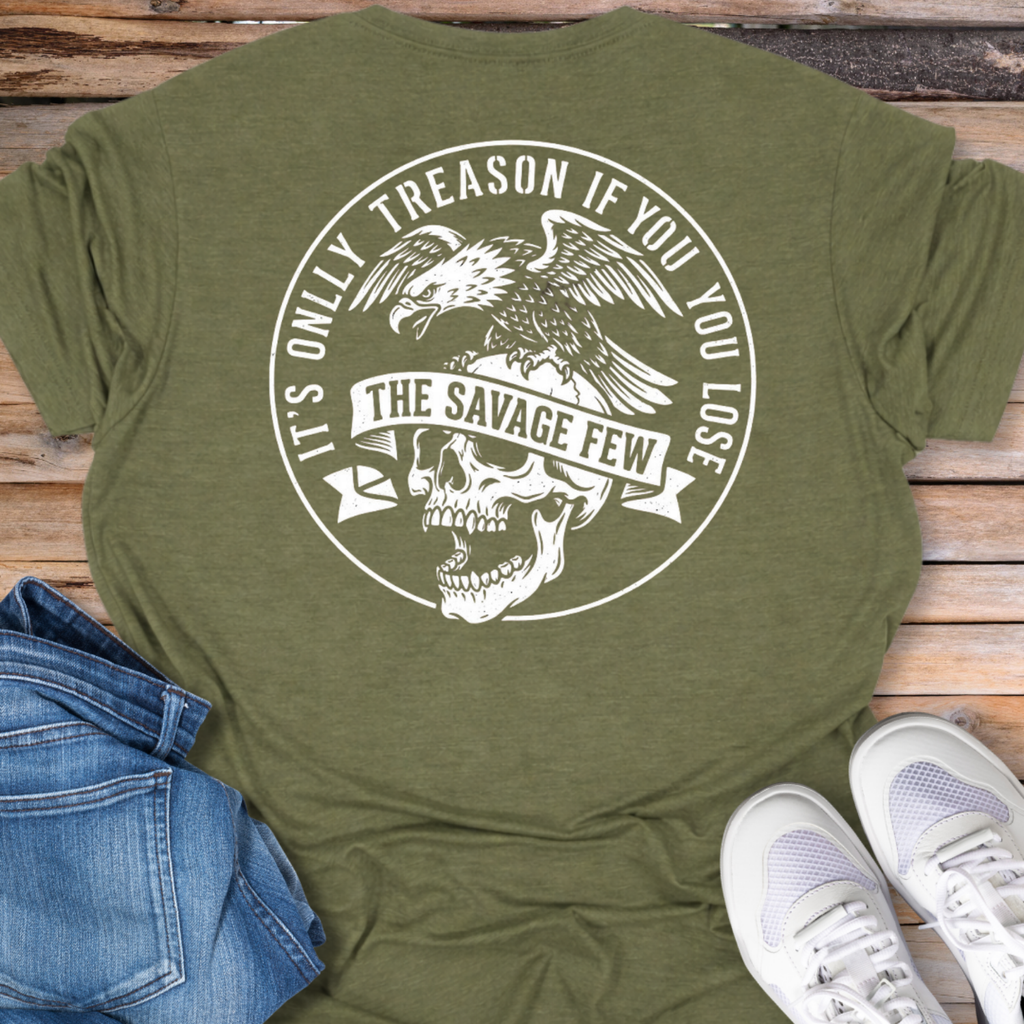 Savage Few Skull & Eagle T-Shirt