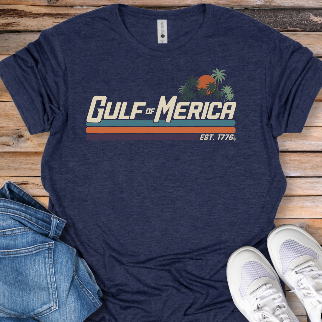 Gulf of Merica Retro Logo T-Shirt