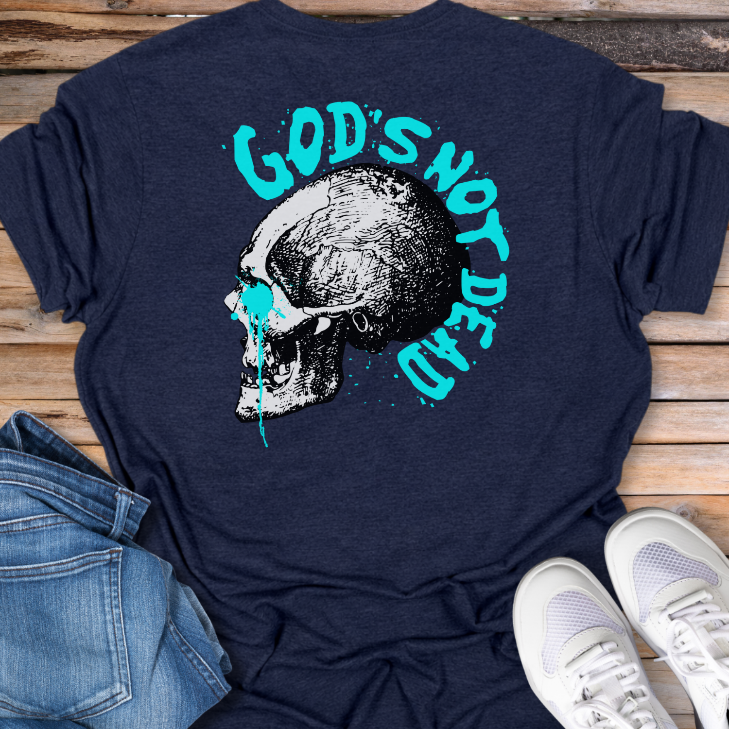 God's Not Dead Skull T-Shirt