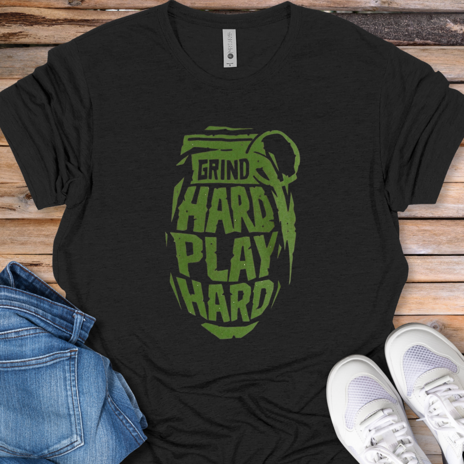 Grind Hard Play Hard T-Shirt