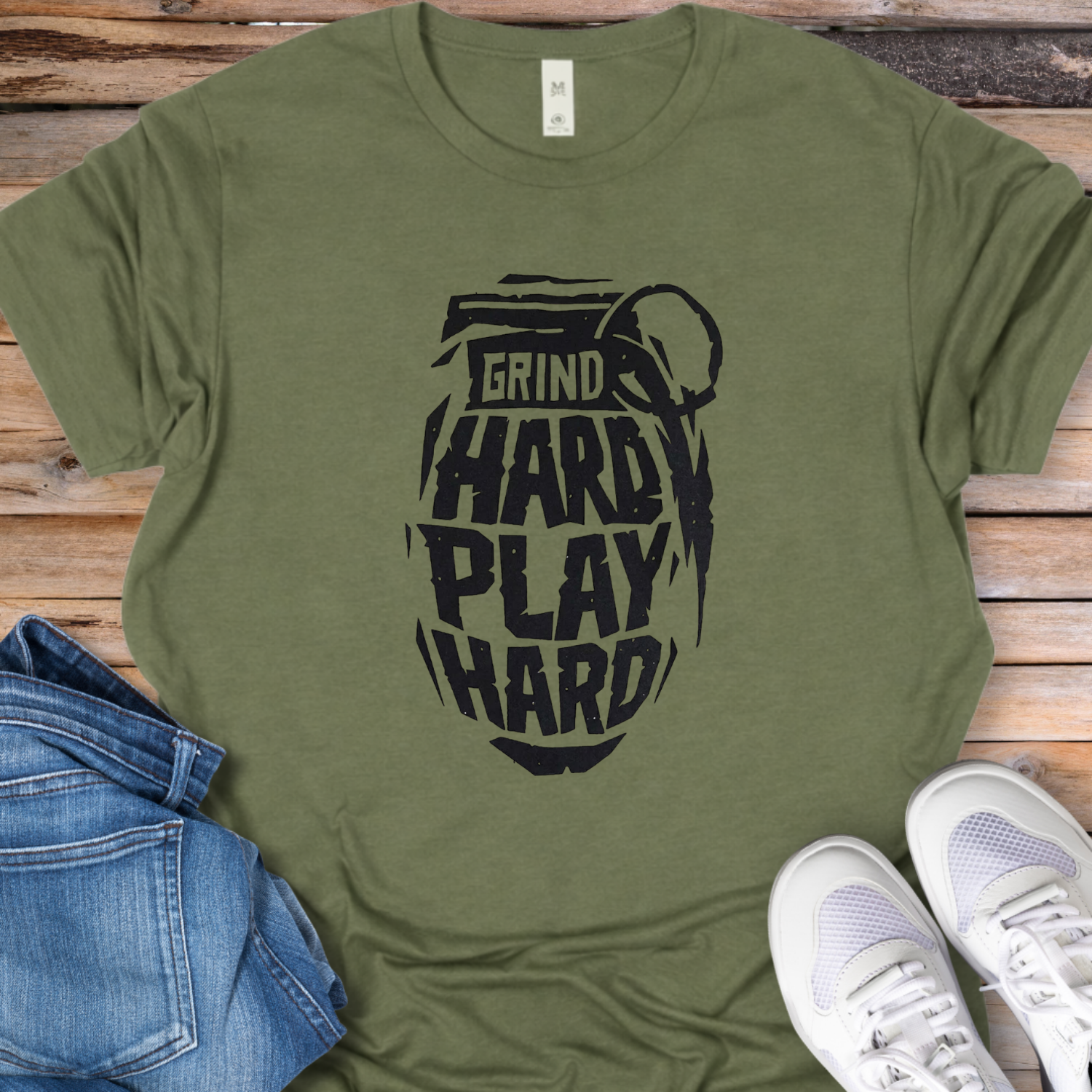 Grind Hard Play Hard T-Shirt
