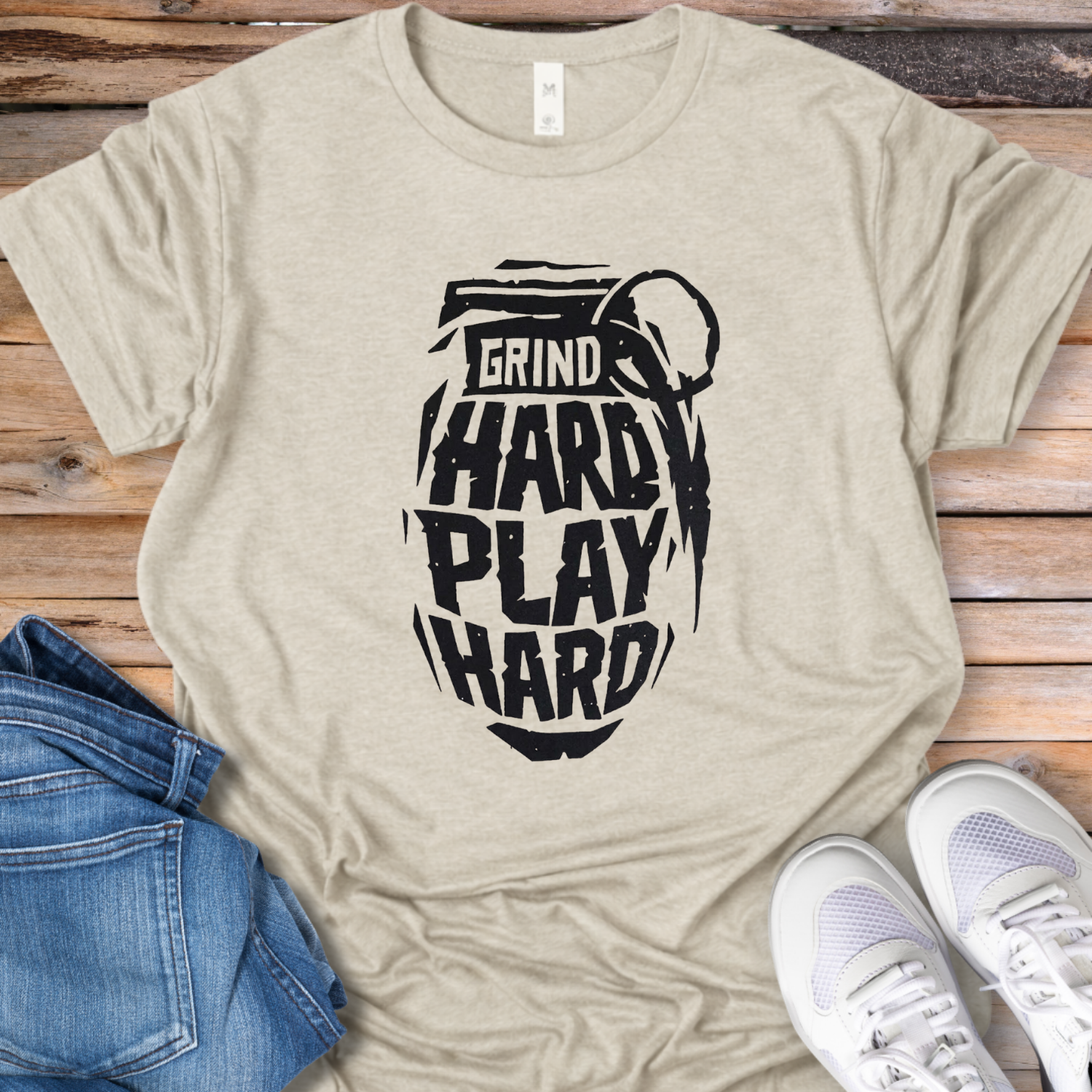 Grind Hard Play Hard T-Shirt