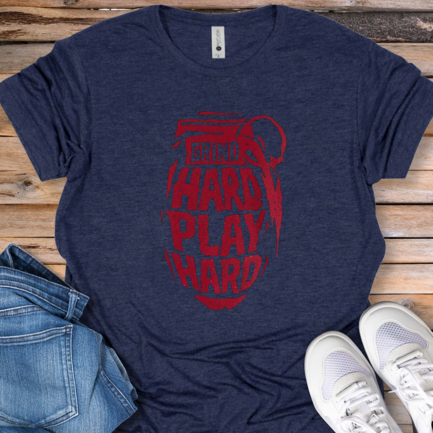 Grind Hard Play Hard T-Shirt