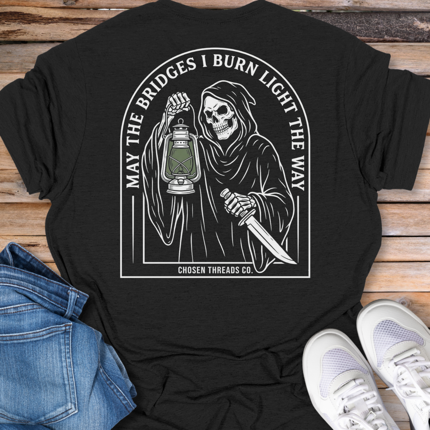 Grim Reaper Lantern T-Shirt