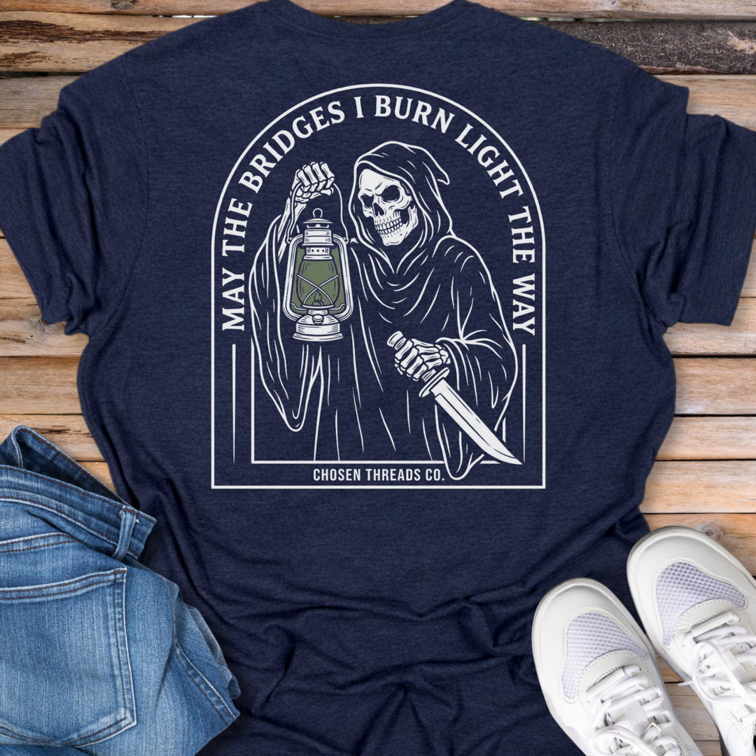 Grim Reaper Lantern T-Shirt