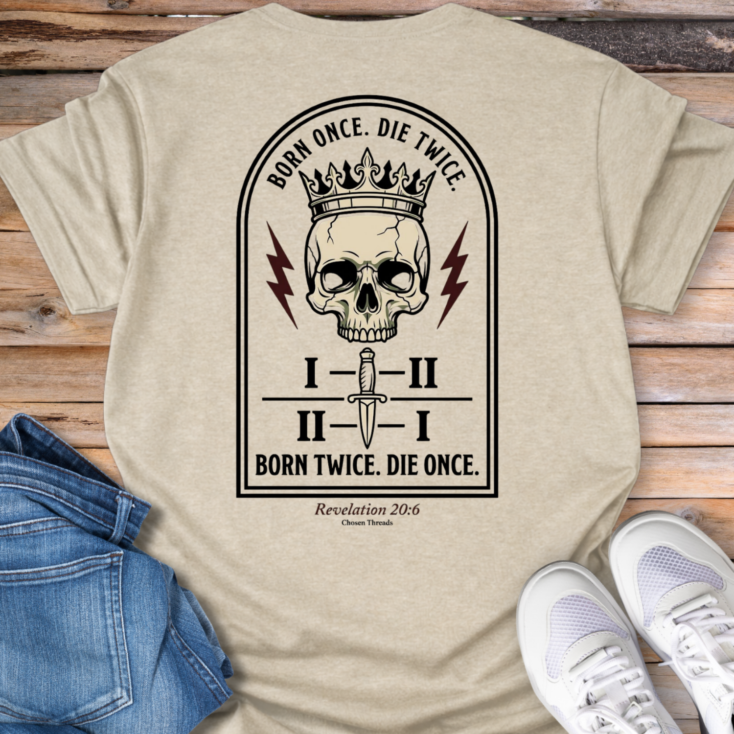 Skull Crest T‑Shirt