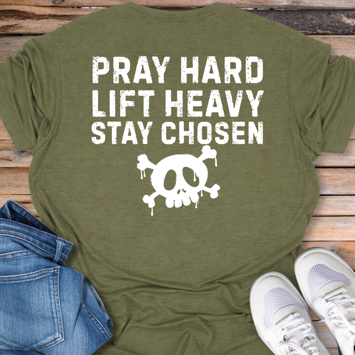 Pray Hard Lift Heavy T-Shirt