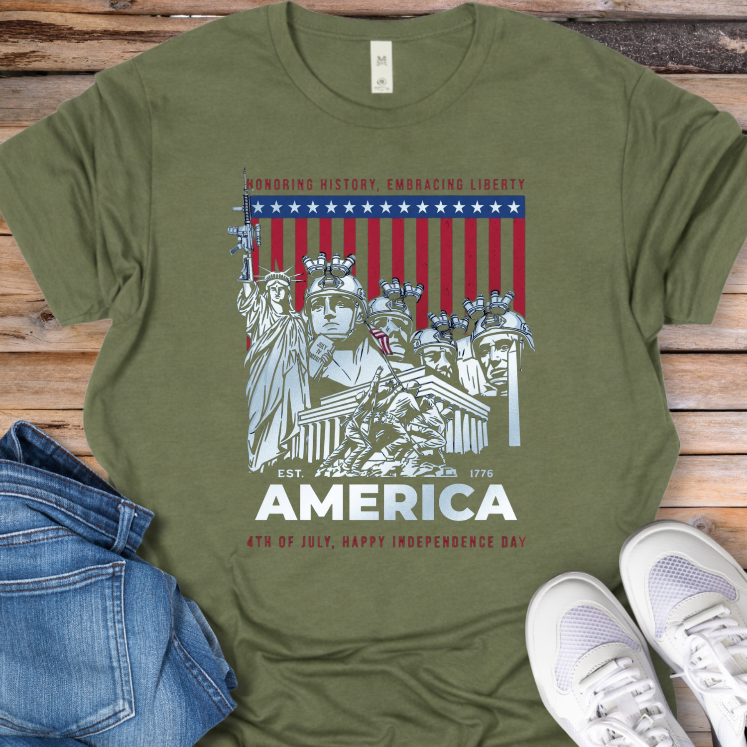 America Patriotic T-Shirt