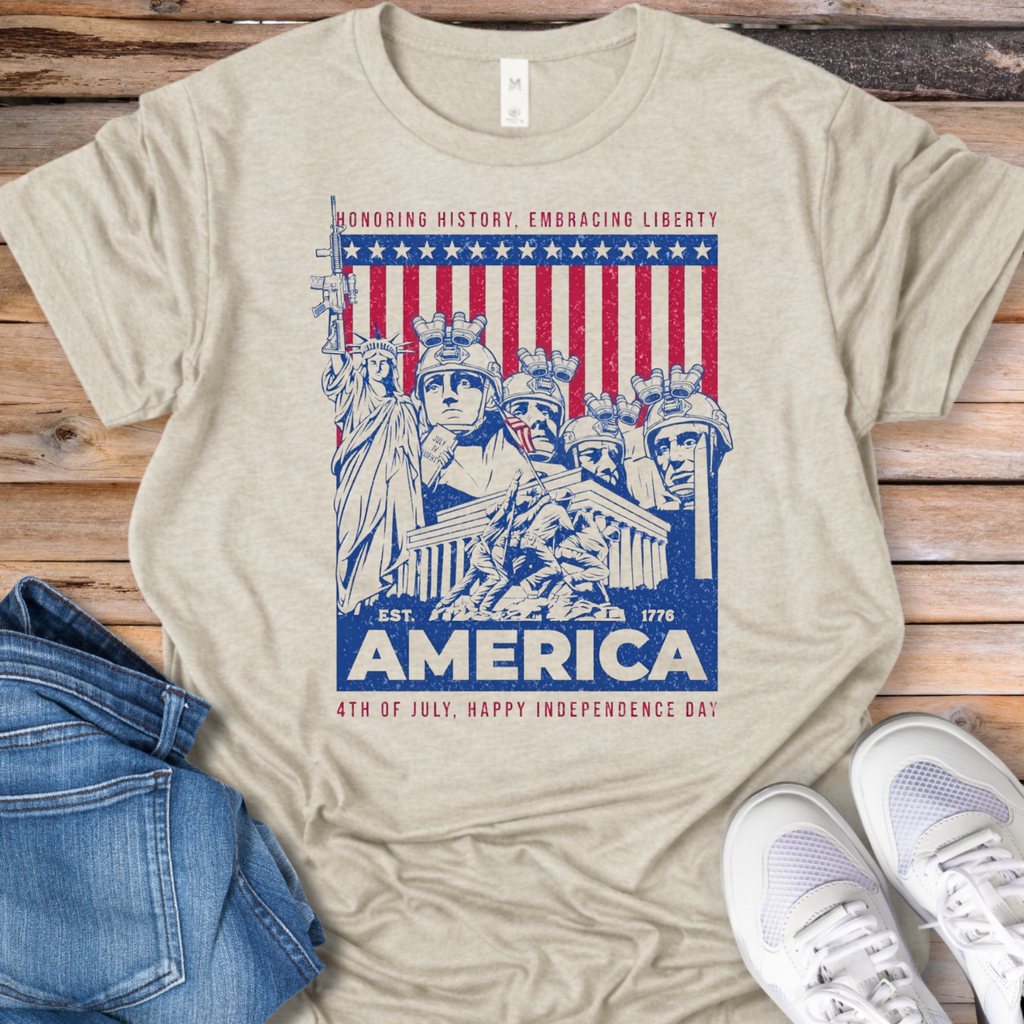 America Patriotic T-Shirt