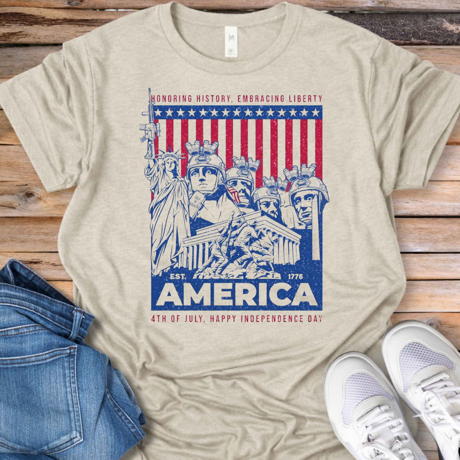 America Patriotic T-Shirt